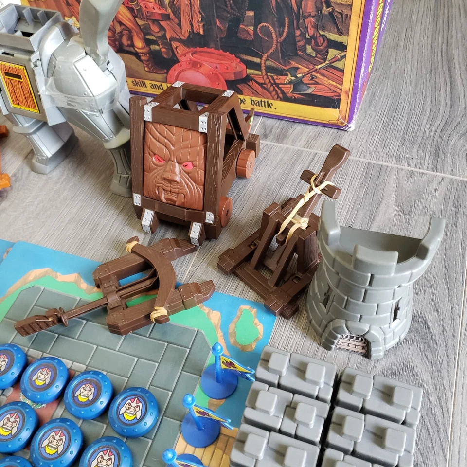 1983 Lakeside арбалеты и катапульты битвы игры набор полный с троян * читать * - Изображение 3 из 4