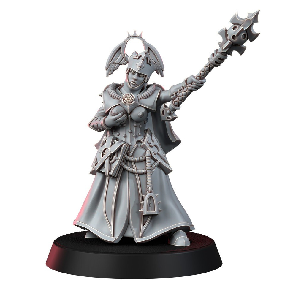 Maiden Sisters Mother Principia (Пин-ап) Эксклюзивные военные игры, 28 мм