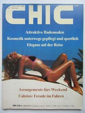 Chic Modezeitschrift Nr. 5/1975, 70iger Jahre Flair, Attraktive Bademoden