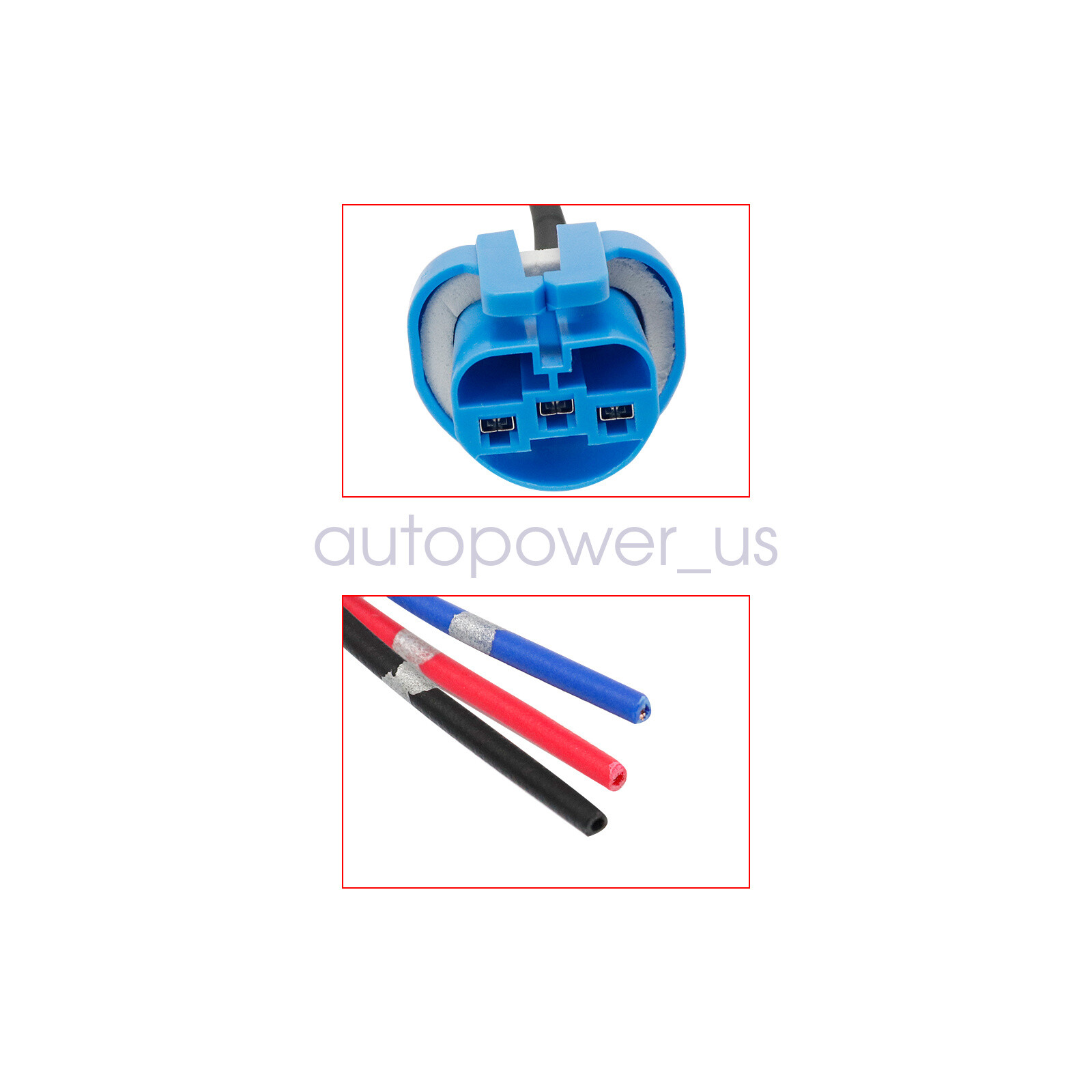 9007 HB5 Px29t Wire Pigtail Female Socket Plug Head Light Connector ...