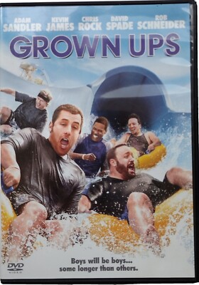 DVD Grown Ups 2010 Adam Sandler Kevin James Chris Rock Columbia Pictures