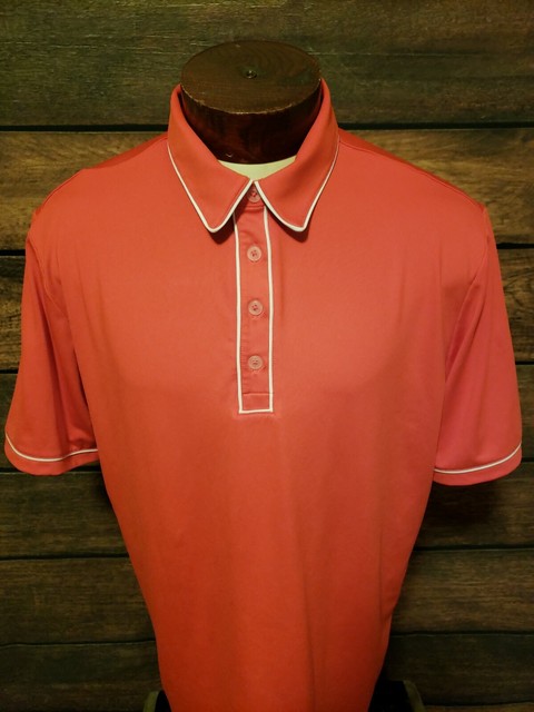adidas button down collar golf shirt