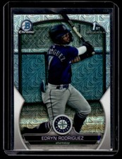 2023 Bowman Chrome Prospects MOJO Edryn Rodriguez Seattle Mariners #BCP-185