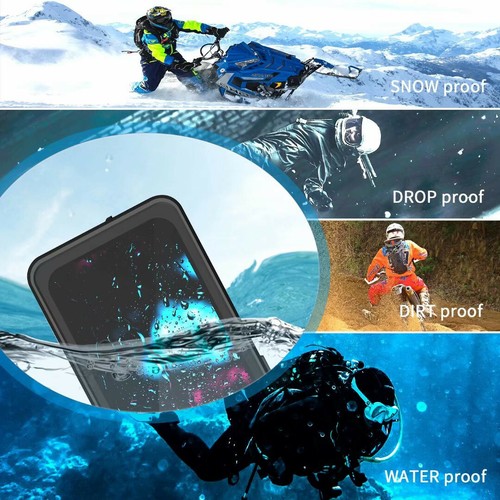 For iPhone 12 Pro 6.1" IP68 Waterproof Case, 360 Degree Protective Cover - Picture 4 of 7