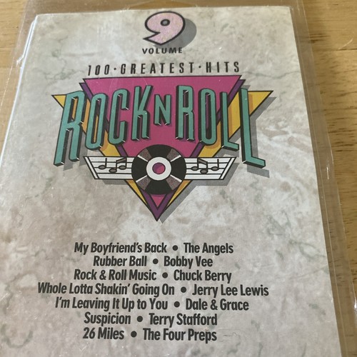 100 Greatest Hits Rock N Roll Volume NOS Cassette Tapes Volume 8-13 - Picture 3 of 7