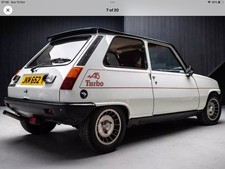 Renault 5 Turbo Gordini Genuine Vegila overhead clock Classic Alpine A5