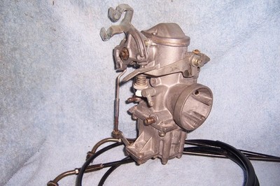 MIKUNI  VM34SS  pumper.YAMAHA SR/XT500 carburetor With  cables. 1978 to 81
