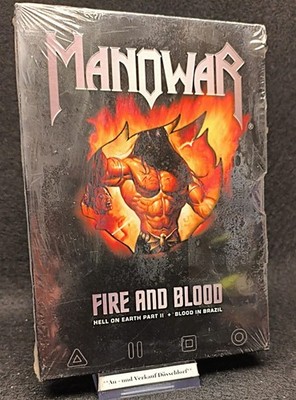 Manowar - Fire And Blood Hell On Earth Part 2 II  Blood In Brazil - DVD - NEU