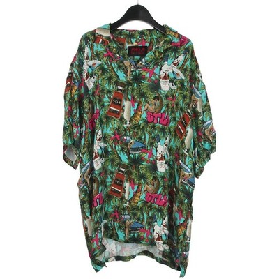 Catalyst CVTVLIST 22SS Rayon Aloha Shirt Short Sleeve Multi-Color, Size 2