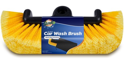 #ad SCRUBIT 12quot; Car Wash Brush with Soft Bristles for Car Truck Boat Deck amp; House... $26.65