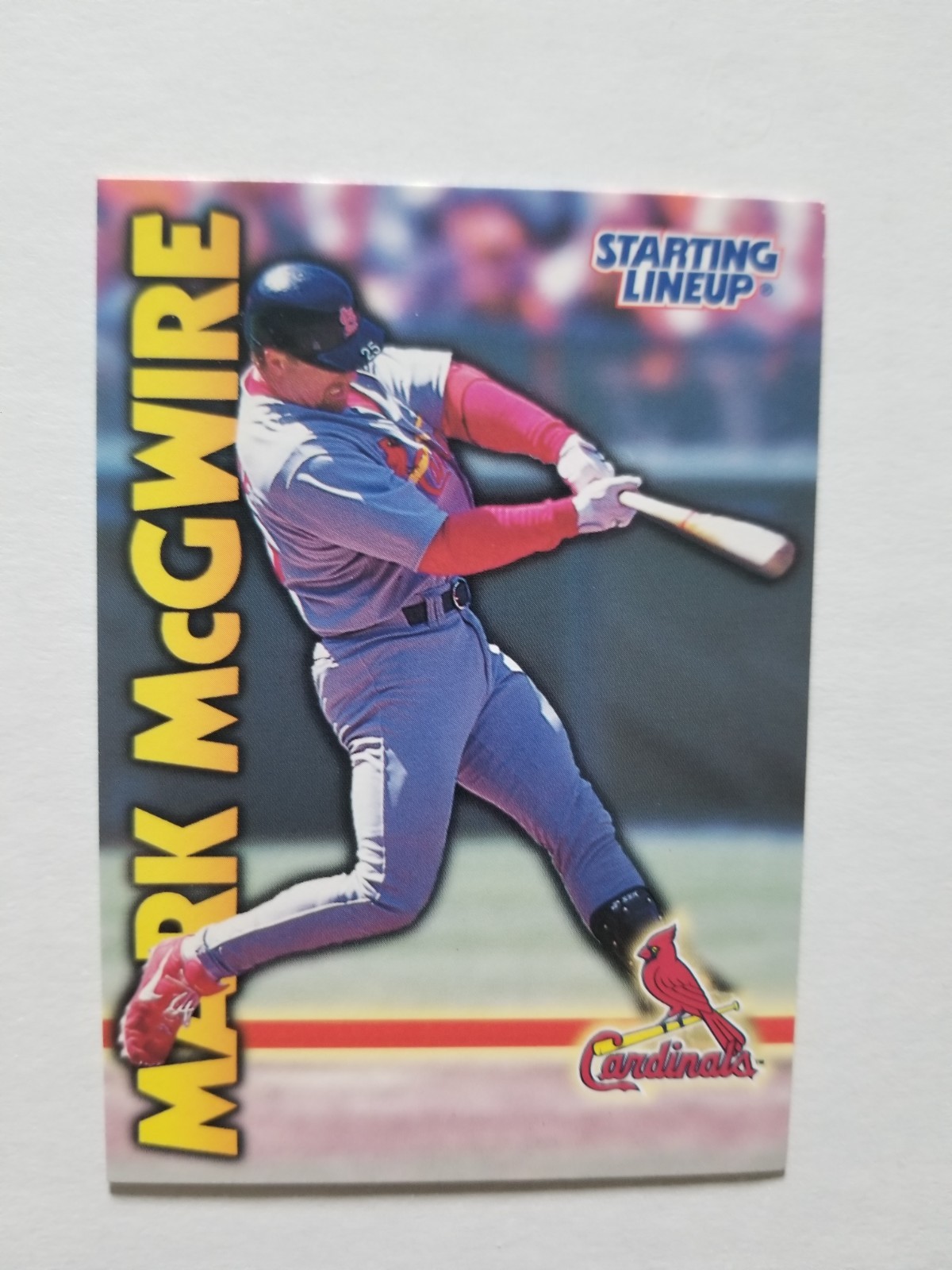 Mark McGwire #NNO 1999 Kenner Starting Lineup St. Louis Cardinals