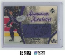 2005-06 Upper Deck Ice Signature Swatches Luc Robitaille #SS-LC Los Angeles