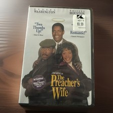 The Preacher's Wife (DVD, 1996) (Denzel Washington, Whitney Houston) NEW, sealed