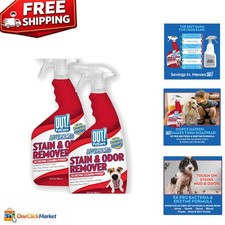 Ultimate 64 oz Carpet Cleaner  Deodorizer for Pets   Safe  Effective, 2 Pack