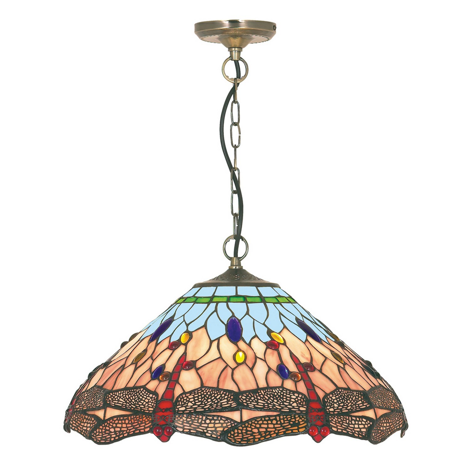 1 Light Adjustable Height 16inch Bowl Design Shade Ceiling Hanging Pendant Light