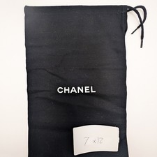 Authentic Black Chanel Dust Bag   20Wx16H for...