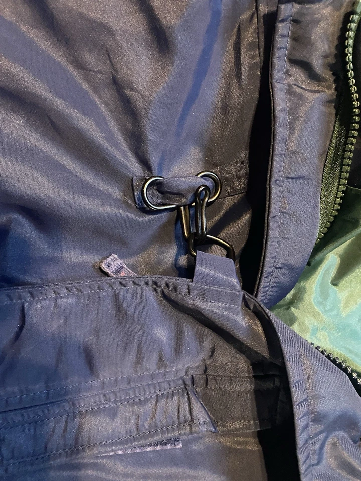 Vintage (¿años 90?) Chaqueta de lluvia cortavientos Banana Republic para exteriores, talla S, ver información  Foto 4 de 4