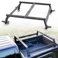 Load Capacity Adjustable High Truck Bed Racks Low Profile with Crossbars