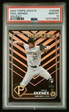 Paul Skenes 2024 Topps Update #US288 Rookie Holiday RC PSA 10
