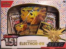 Pokemon Coffret Collection Electhor EX 4 booster 151 scellé FR