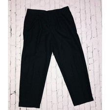 Black Claiborne Pleated Dress Pant