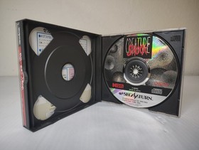 CREATURE SHOCK w/spine card memo Sega Saturn SS Japan Very Good+ Condition!
