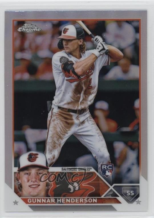 2023 Topps Chrome Refractor Gunnar Henderson #2 1j86