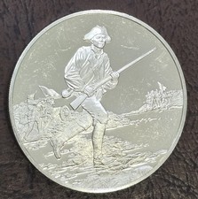 Postmasters Of America 1975 Commemorative Issue #4 Proof Sterling Silver Coin