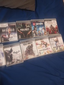 PlayStation 3 30 Games Lot - All Tested & Working - Includes Batman,COD,AC&More