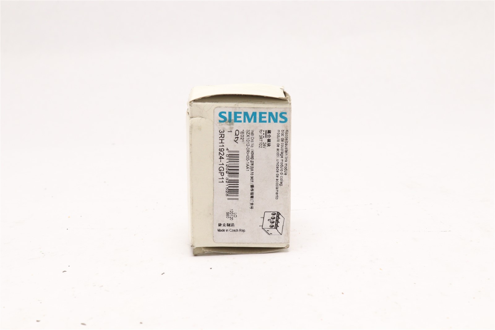 SIEMENS COUPLING LINK MODULE 3RH1924-1GP11