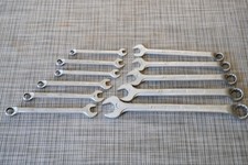 Large Lotset Gedore 1b Offset Combination Wrenches German. 11 Pcs Large Lotset Gedore 1b Offset Combination Wrenches German. 11 Pcs
