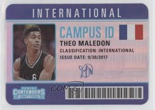 2020-21 Panini Contenders Draft Picks Campus ID Theo Maledon #19 0c3