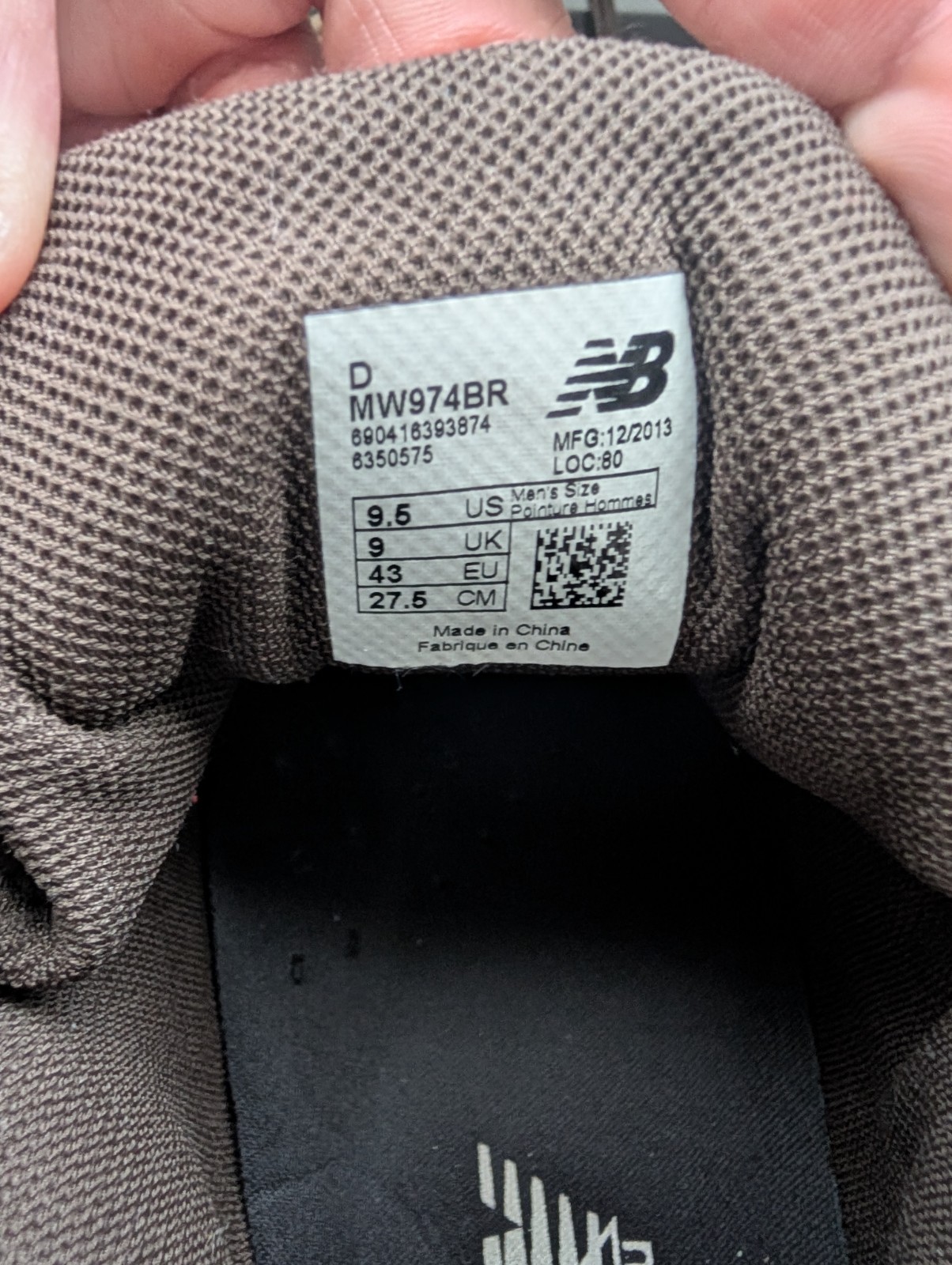 *READ* New Balance Mens 974 Country Walker Waterproof Leather Boot Size 9.5 thumbnail 6