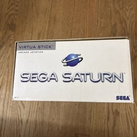 Sega Saturn Virtua Stick Joystick Controller MK-80112 Open Box, Reg Card, Tested