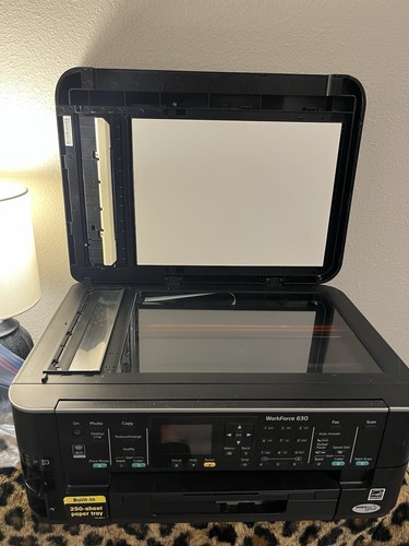 Epson All-in-One Printer WorkForce 630 Wireless Color Inkjet Copier Scanner Fax - Picture 3 of 11