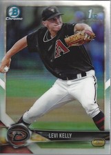 2018 Bowman Chrome Draft Refractors #BDC102 Levi Kelly - BB