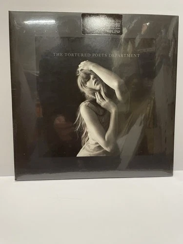 TAYLOR SWIFT Tortured Poets Department Black Dog LP Vinyl New Sealed Record