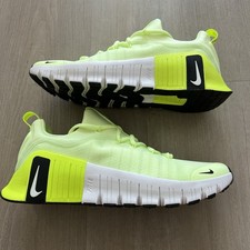 Nike Free Metcon 6 Barely Volt Train Workout FJ7127-701 Size 10.5 Men