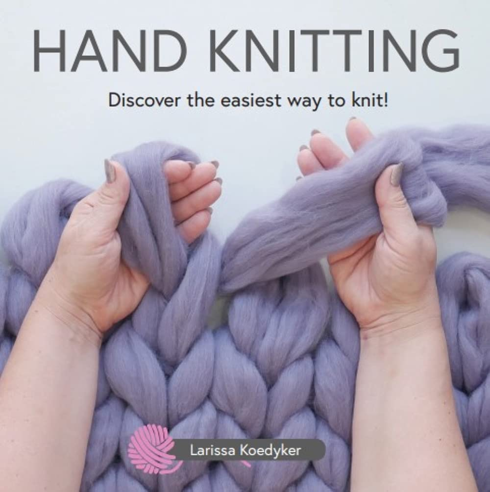 Hand Knitting Yarn Kit for DIY Crafts and Beginners
