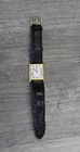 Vintage Seiko Men's Tank 5Y30-5369 Quartz Roman Numeral Classic Dress Watch