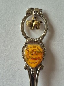 Amana Colonies Iowa Vintage Souvenir Spoon Collectible