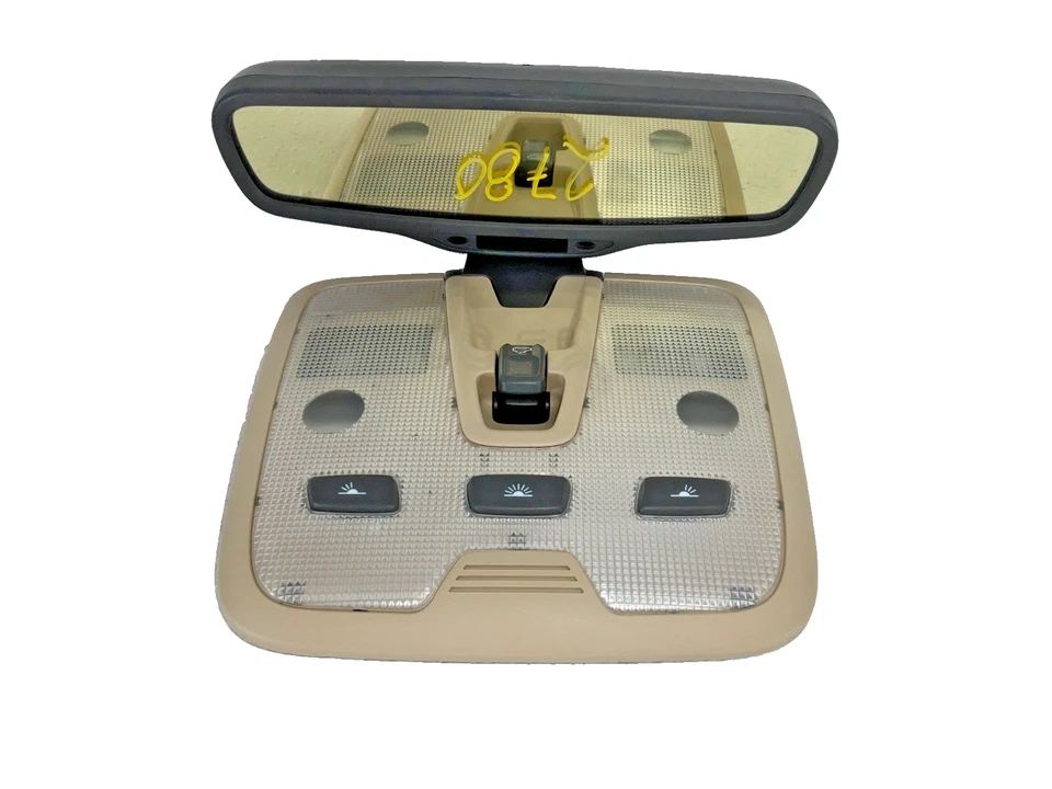 2001 VOLVO V70 XC Overhead Light Sunroof Panel with Rearview Mirror 8666708 OEM - Image 2 of 4