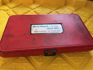 Blue Point Pr50a. Heavy Duty Replaceable Tip Pliers Set…..see Pics…