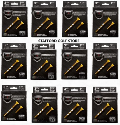 Maxfli Low Resistance Golf Tees Performance Series 3-1/4  & 1-1/2  Combo Pack