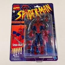 Marvel Legends Super Poseable Action Spider-Man 2020 Retro Card 6  New 1 12
