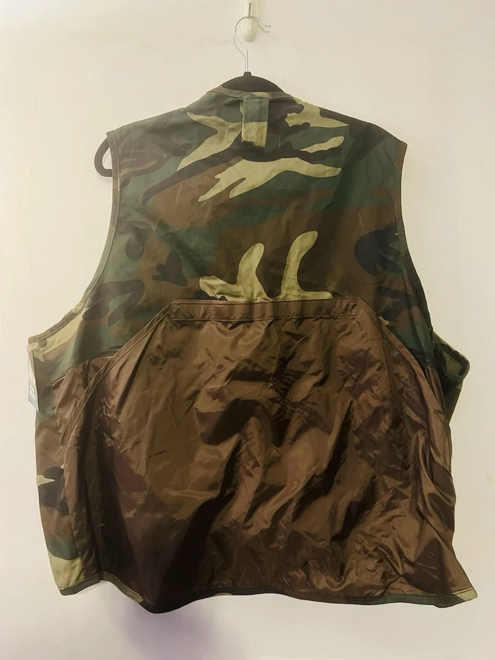 NWT Northwest Territory Men's Deluxe 2XL Camouflage Mesh Hunting Fishing Vest - Image 2 of 4