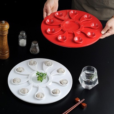 Garnelen Slider Tablett Franch Dessert Bord 9 Slot Buffet Servieren Gericht