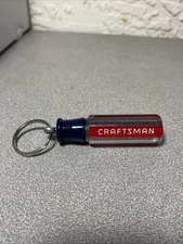 Sears Craftsman USA NOS Red Screwdriver Handle Keychain Key Chain USA FLAG 