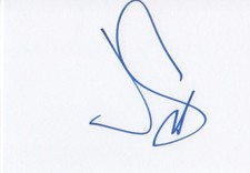 Jon Secada Autogramm signed 10x15 cm Karteikarte 