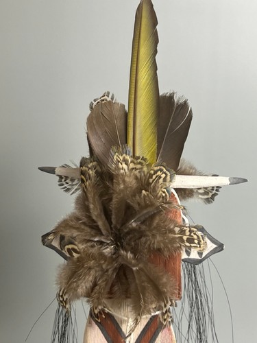 Figura Muñeca Katsina/Kachina Nativa Americana Hopi Firmada por Delvin Huma - Imagen 7 de 10